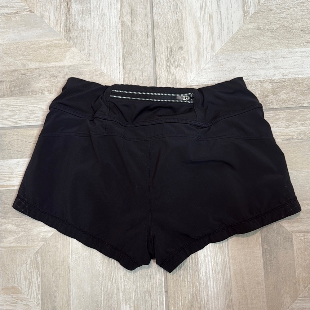 Athleta Midnight Black Athletic Shorts - Picture 3 of 6